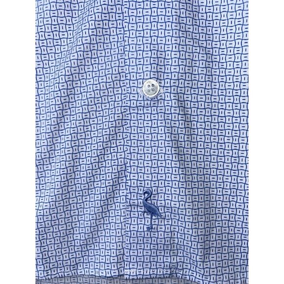 NEW Tailorbyrd Signature Gingham Short Sleeve Shirt Button Down Mens Size XL - Picture 4 of 9